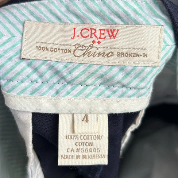 J Crew Chino  Shorts 3”, size 4 - Picture 6 of 9